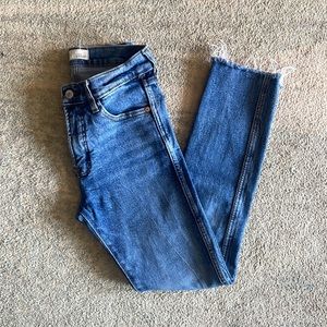 Gap High Rise Slim Straight Denim